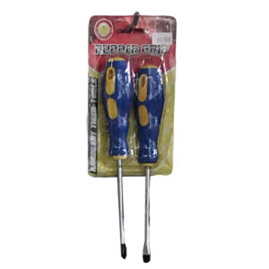 2PC-Screwdriver-With-Rubber-Handle